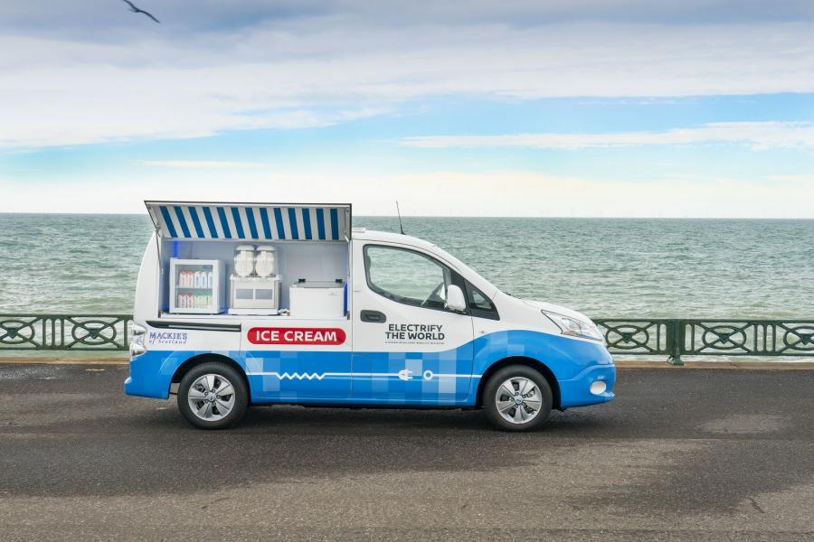  Nissan e-NV200 Ice Cream Concept 2019 года  (фото 15 из 25)